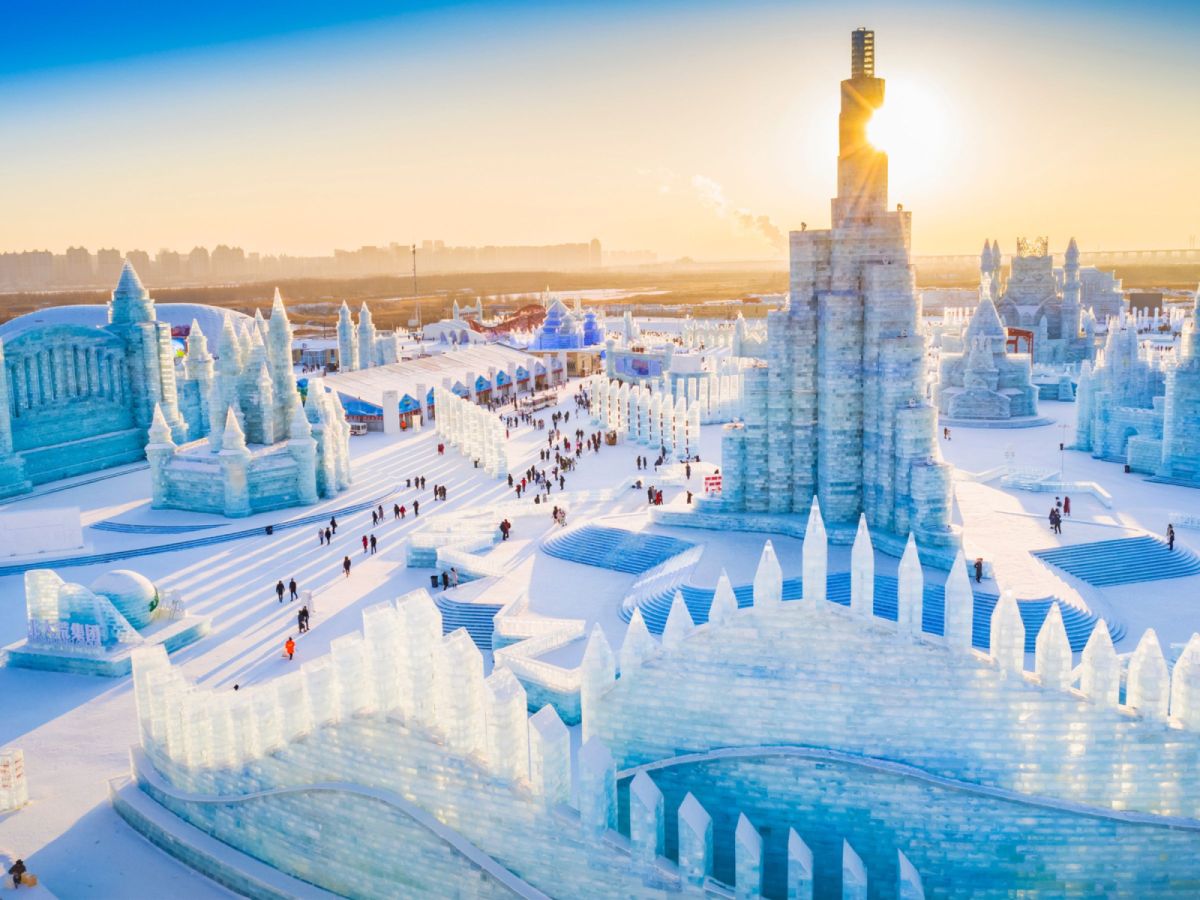 【哈爾濱雪鄉九日】冰雪大世界、 太陽雪博覽會 、馬拉爬犁
