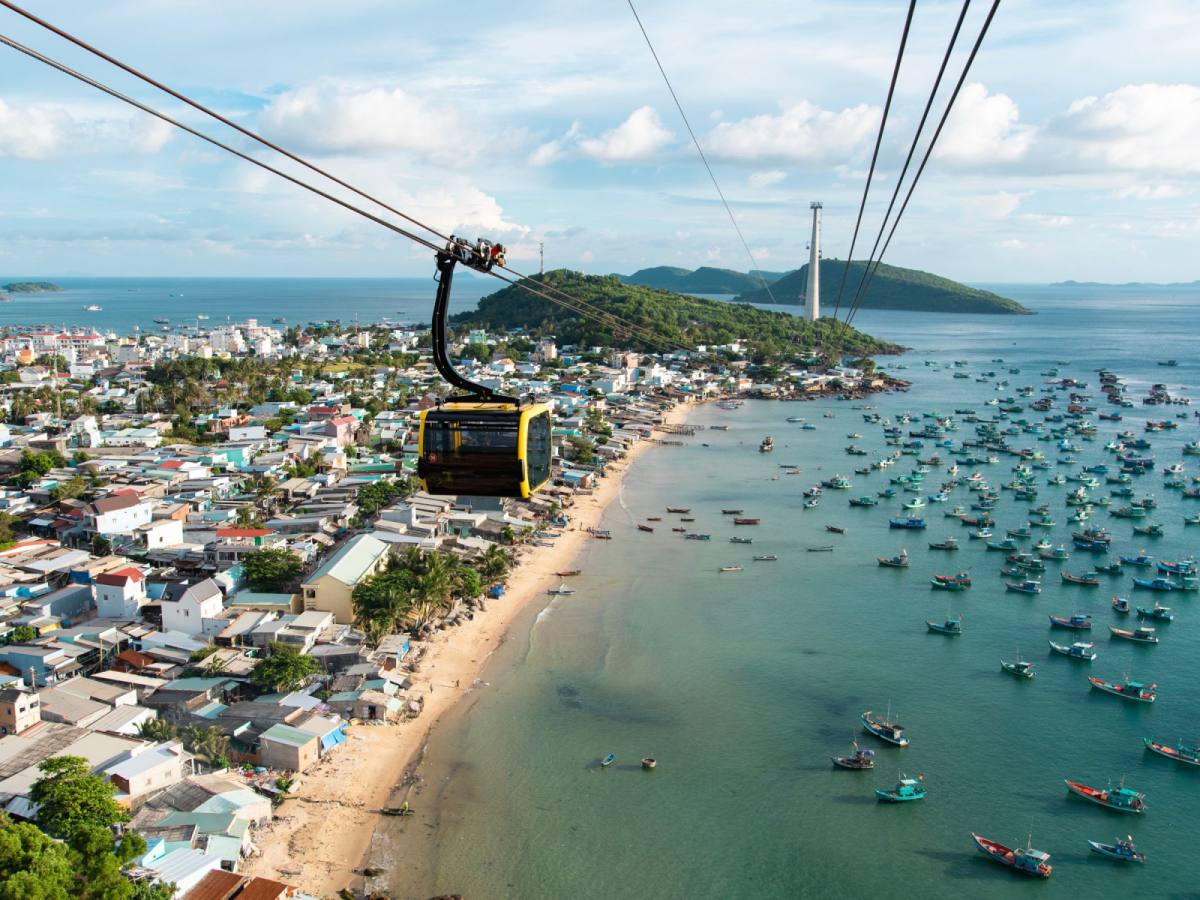 五星富國島|跨海纜車X日落小鎮