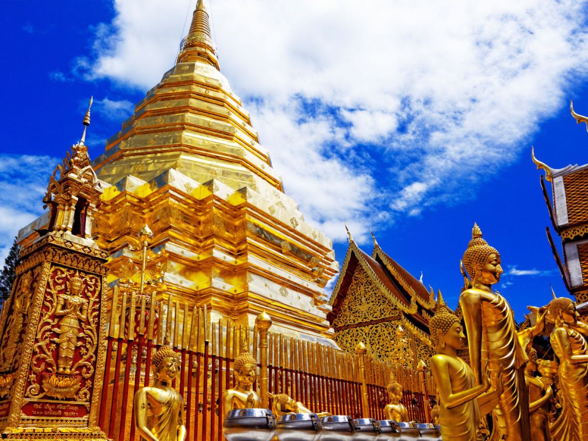 【快閃清邁+南奔】清萊白廟、藍廟、蘭娜古城