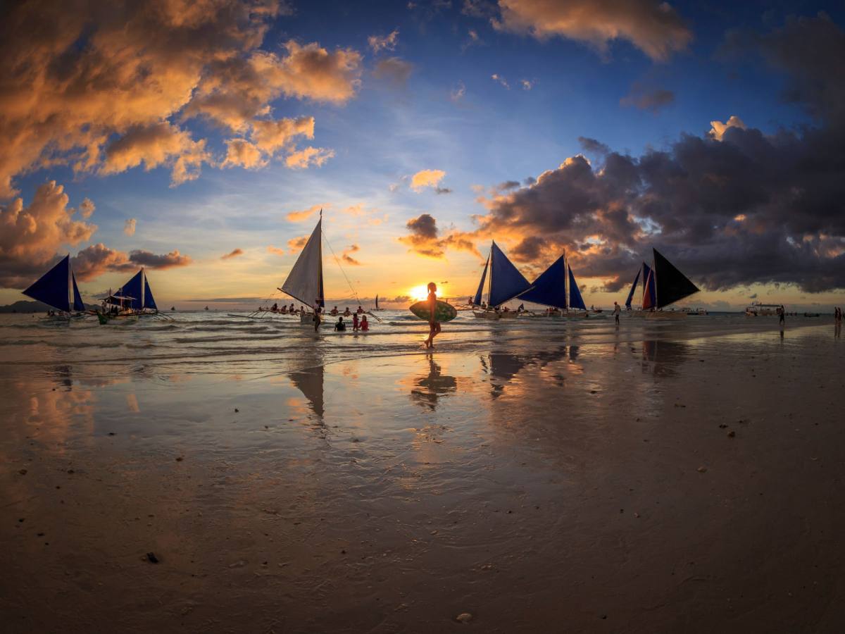 【享樂長灘島】水晶獨木舟、普卡海灘