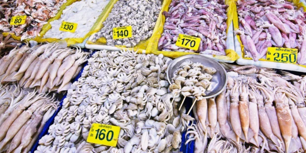 吞武里海鮮市場