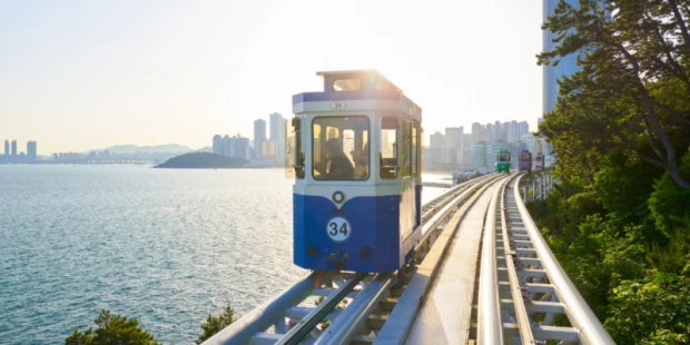 海雲臺藍線公園Blue Line Park天空膠囊列車