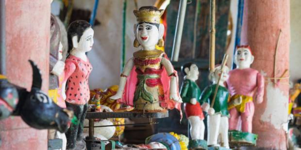 國寶級水上木偶戲