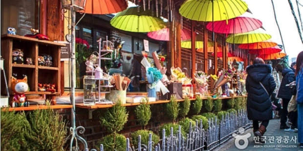 益善洞韓屋咖啡街