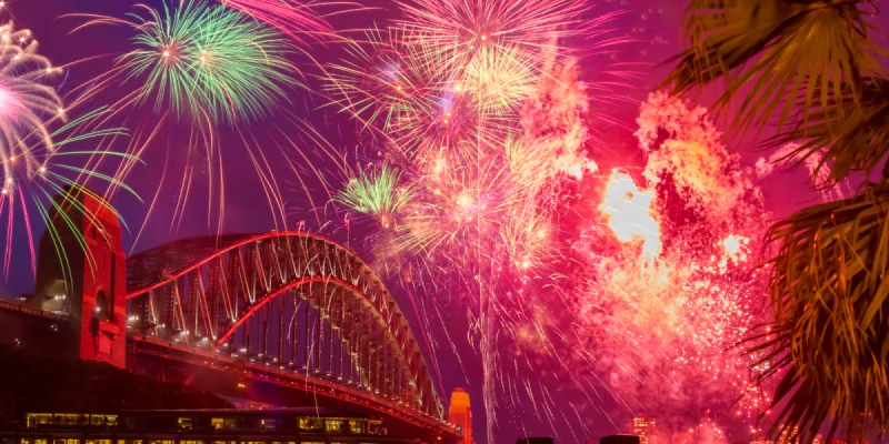 雪梨跨年煙火