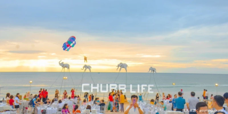 網紅日落沙灘SUNSETSANATO